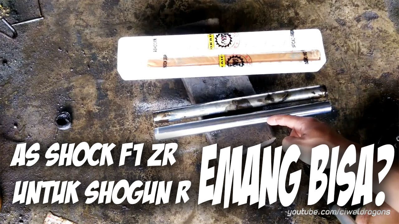 SUbSTITUSI AS SHOCK SHOGUN R 110 PAKAI F1 ZR YAMAHA