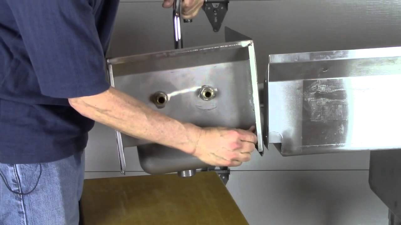 How To Build A Portable 3 Compartment Concession Sink
