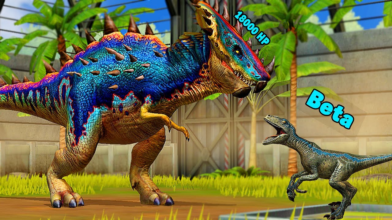 MÌNH ĐÃ TIẾN HÓA RA LOÀI KHỦNG LONG HP KHỦNG NHẤT TRONG JURASSIC WORLD BETA ĐC TÌM THẤY