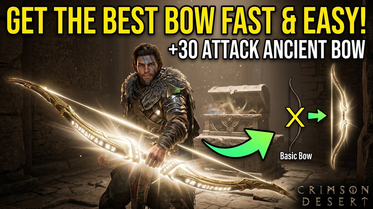 Crimson Desert HOW TO GET THE BEST BOW IN THE GAME FAST AND EASY