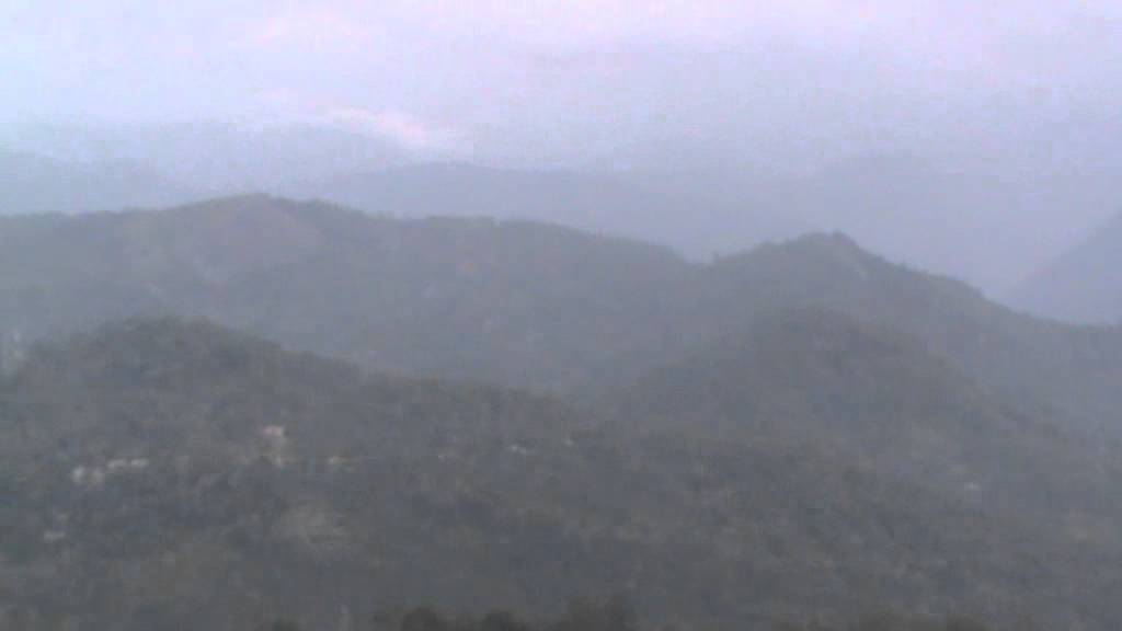 Valley view from Hotel room in Munnar