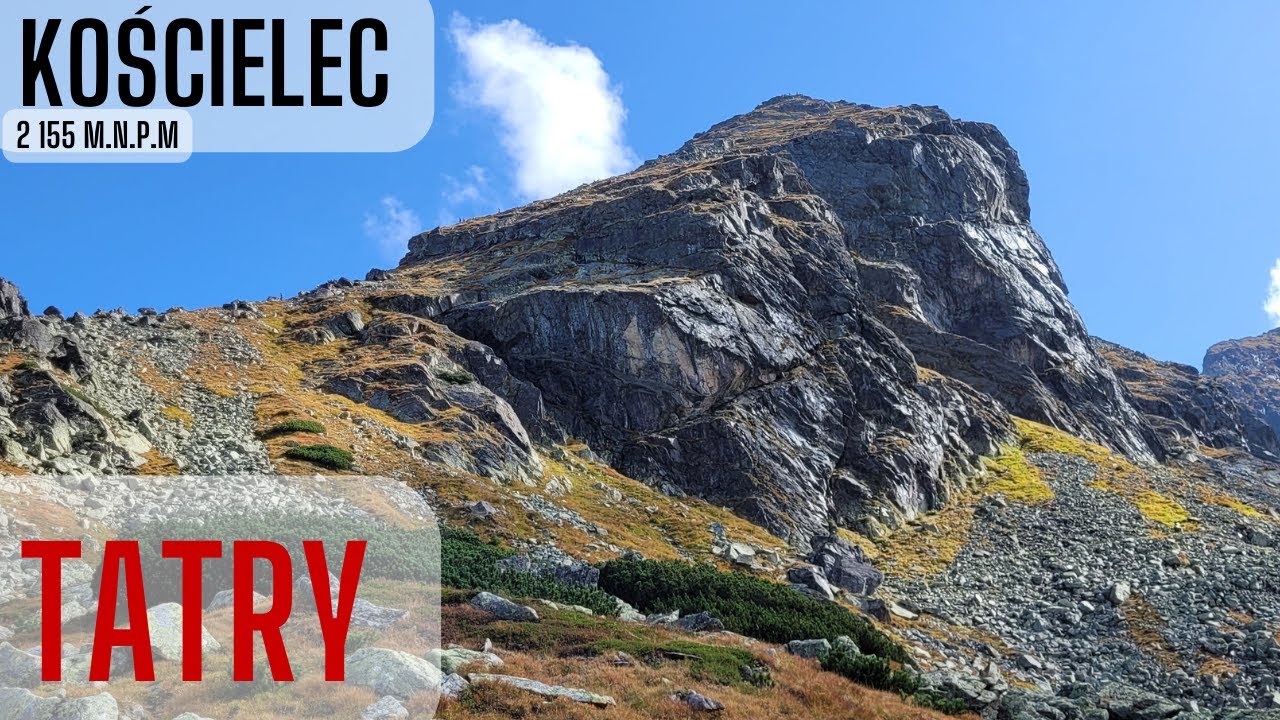 TATRY WYSOKIE - Kościelec po deszczu.. (2155m.n.p.m)