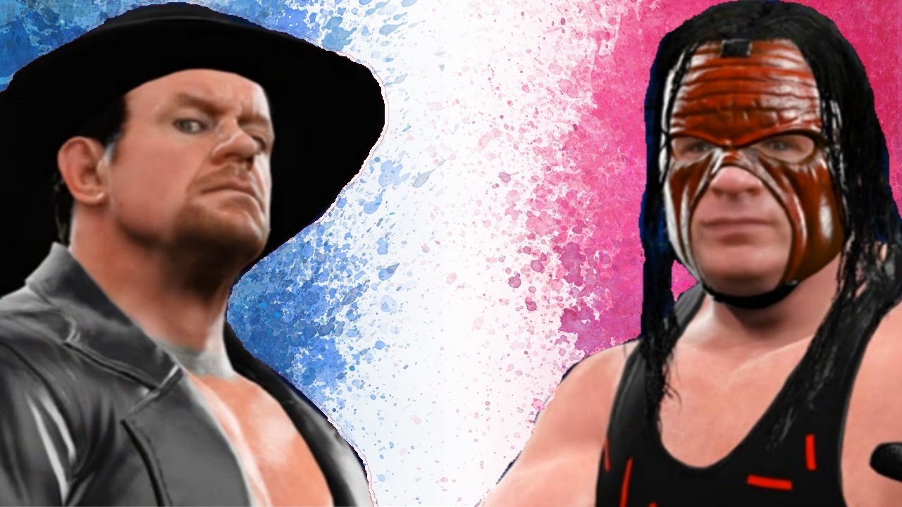 ГРОБОВЩИК ПРОТИВ КЕЙНА В WWE 2K17