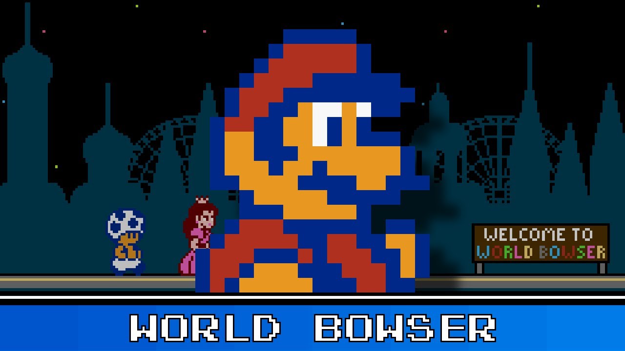World Bowser 8 Bit Remix - Super Mario 3D World