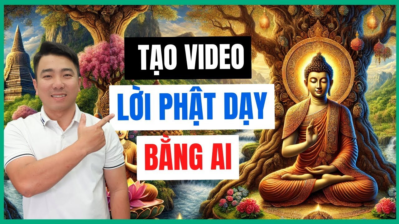 Hướng Dẫn Tạo Video Lời Phật Dạy Bằng AI Free - Kiếm Tiền Online Với AI
