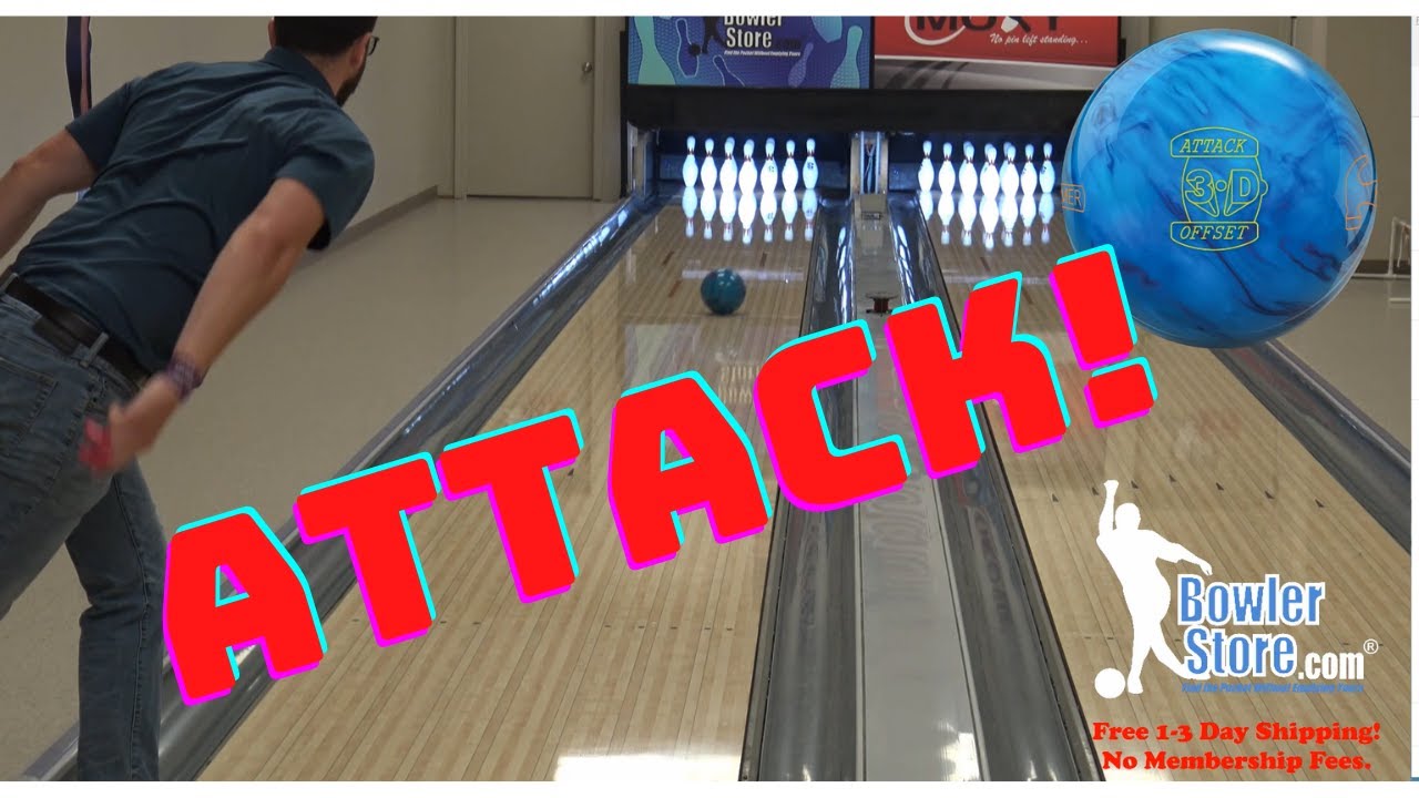 Hammer 3D Offset Attack Bowling Ball Reaction | Bowlerstore.com