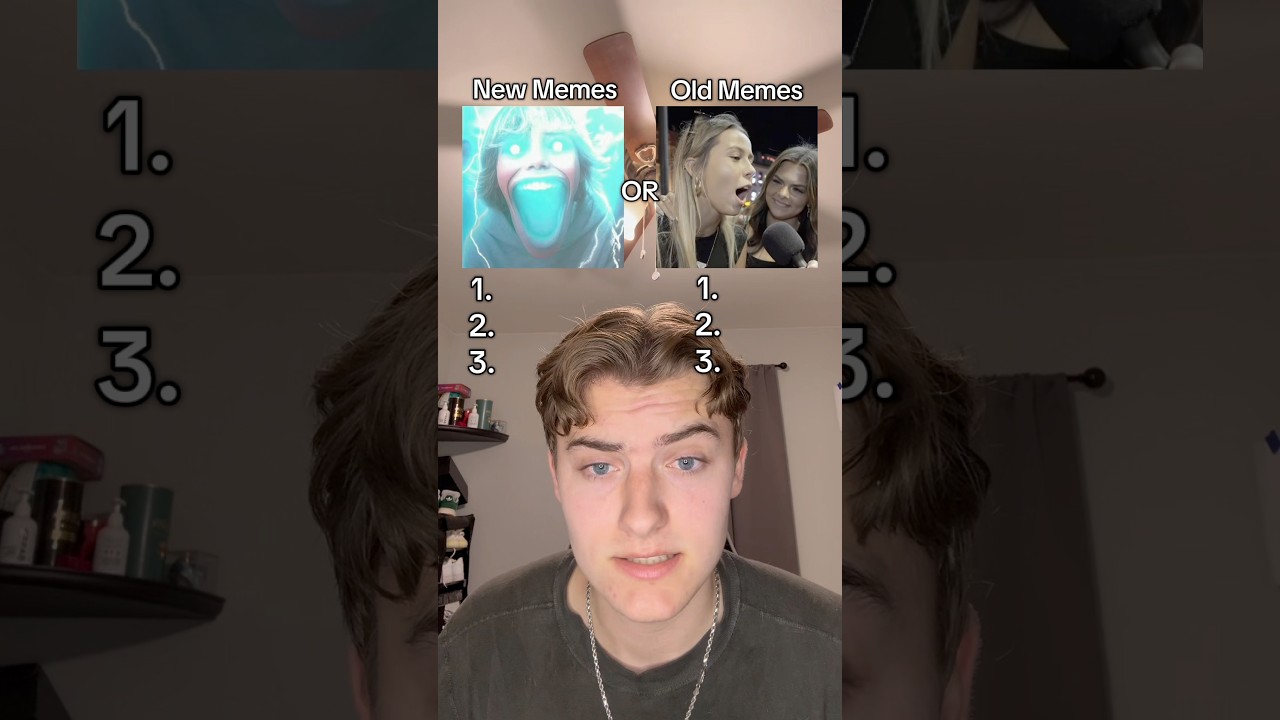 NEW MEMES VS OLD MEMES 🤣 adrian explain our friend group #newmemes #dankmemes #brainrot #2025 #edit