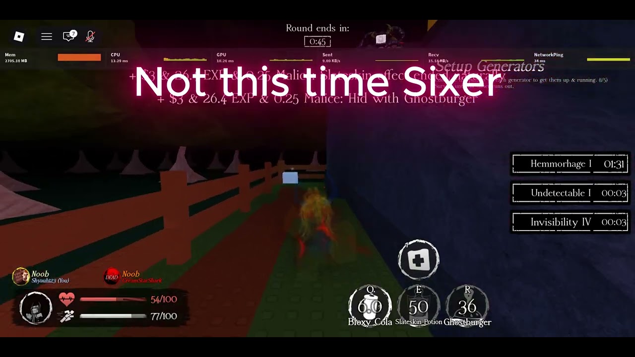Sixer and Noob lms (Noob cosplay skin bc why not)