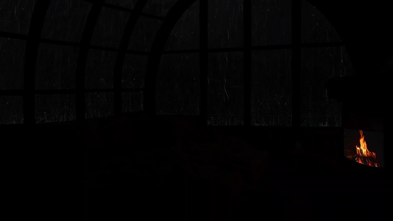 Sounds That Boost a Positive Mood: Experience Darkness Like Never Before in a Midnight Storm Cabin