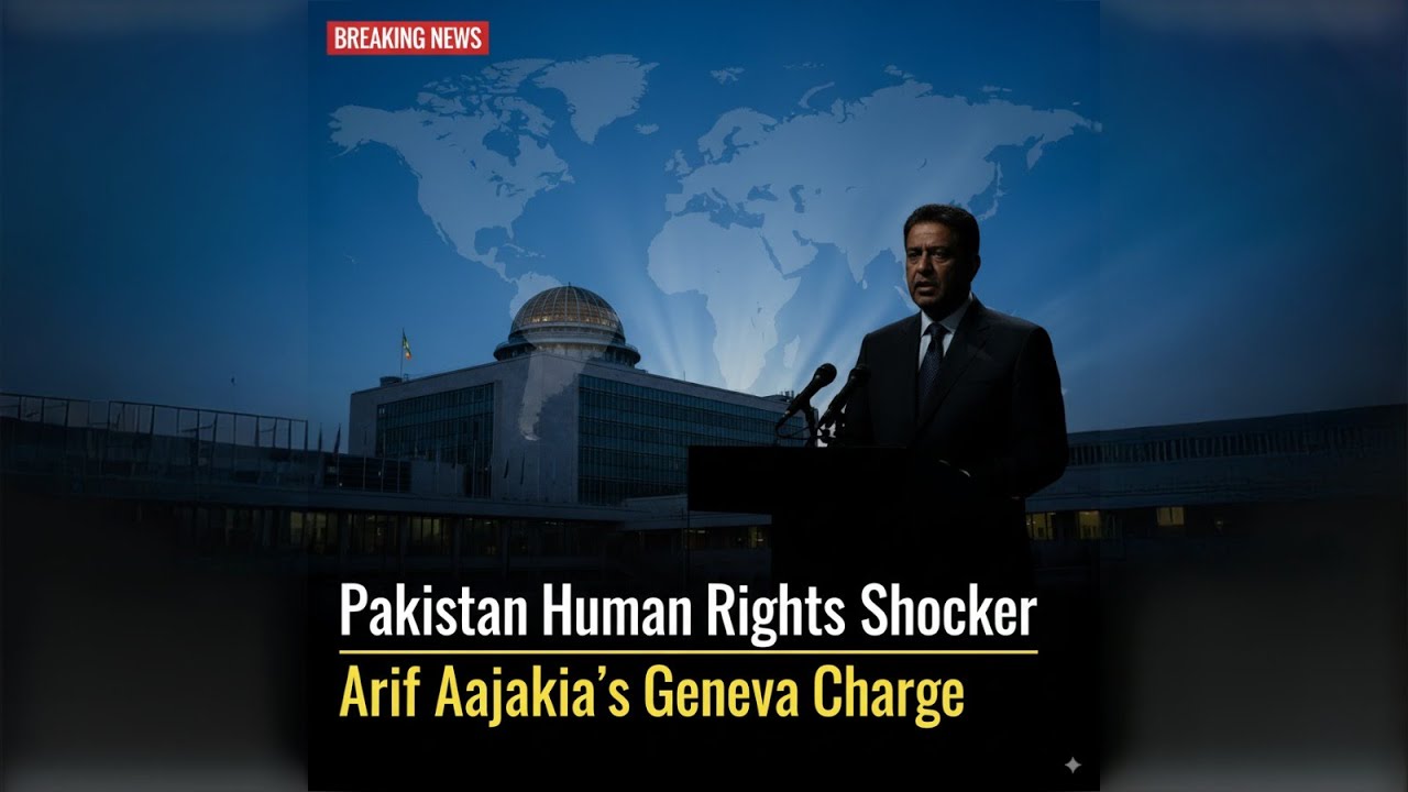 Human Rights Activist Slams Pakistan Over Balochistan Abuses | Geneva Shocker