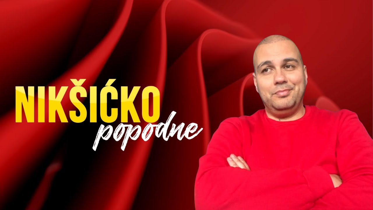 NIKŠIĆKO POPODNE: Bojan Marović - muzičar 07.04.2025.