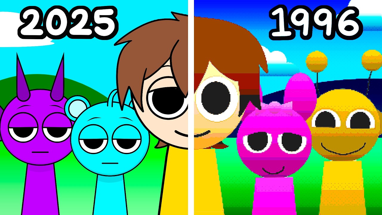 THE FIRST VERSION OF SPRUNKI&hellip;