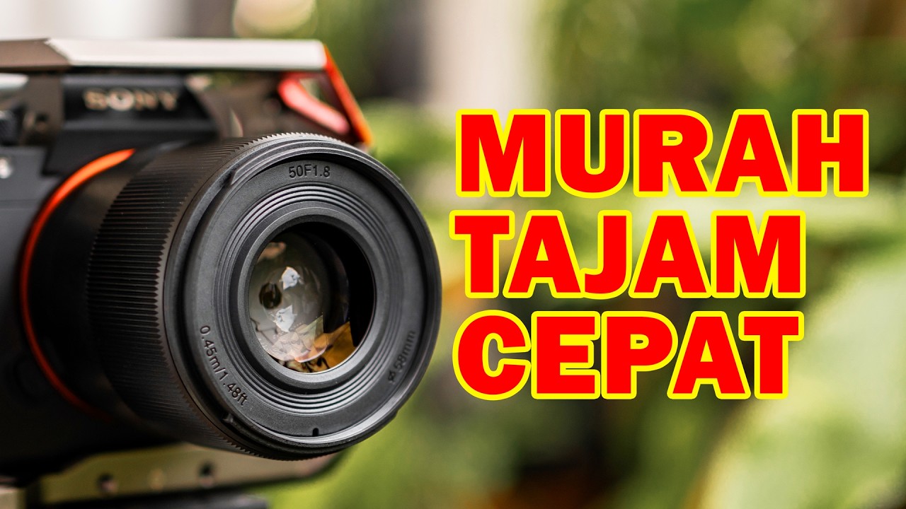 MURAH, TAJAM, AF CEPAT | REVIEW Lensa Bokeh YongNuo 50mm F1.8 DF DSM Lite V2