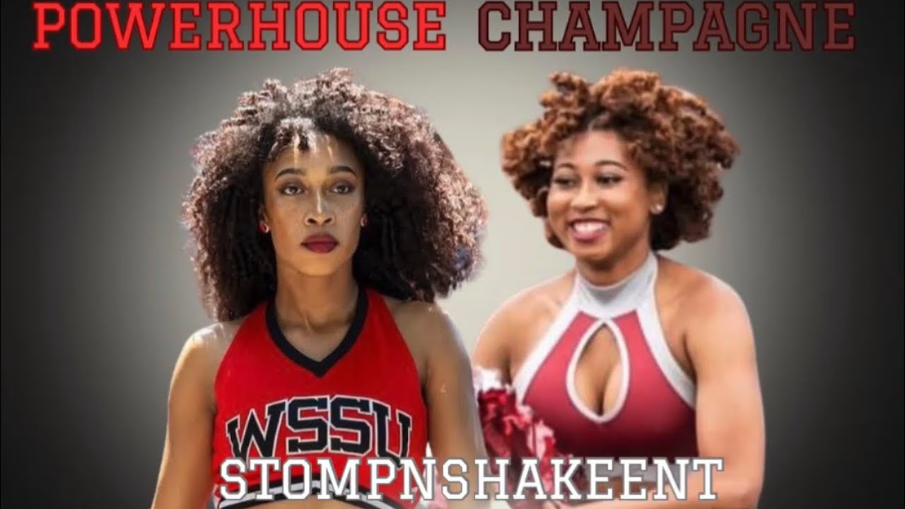 WSSU AND NCCU CHEERLEADERS CHEER A HARD FOUR QUARTERS!