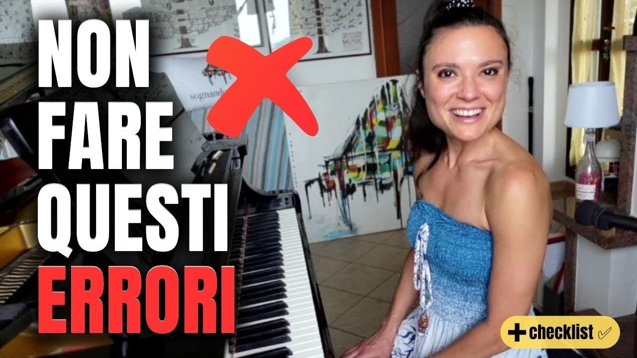 SUONARE IL PIANO: ecco i 3 ERRORI che ti BLOCCANO!
