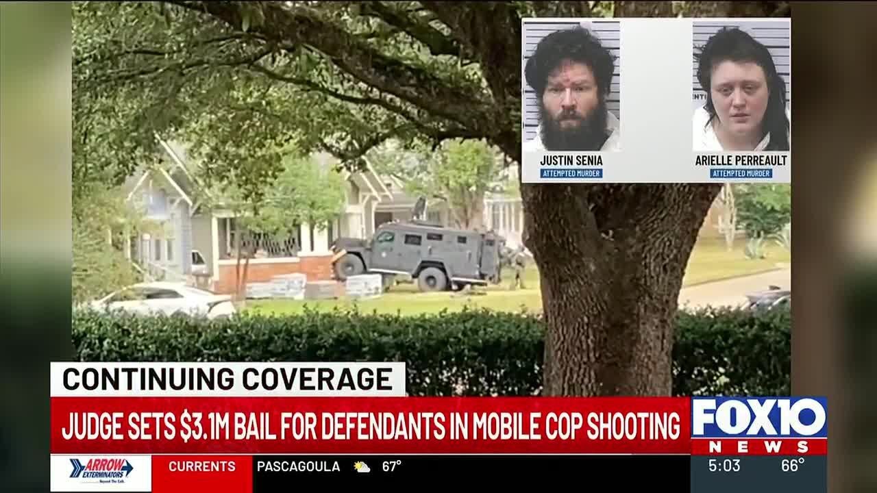 &lsquo;I deserve to stay in jail&rsquo; &ndash; judge sets $3.1 million bail for defendants in Mobile cop shooting