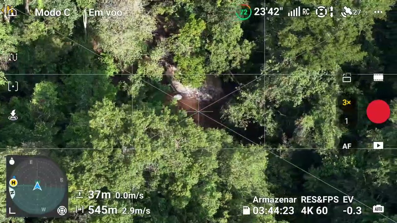 Voo comentado - Vale do lobo - Altinópolis/SP