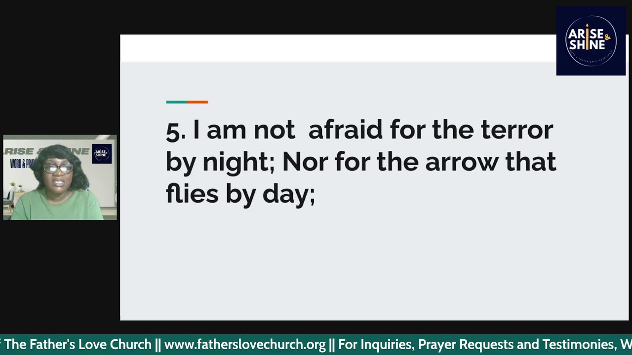 ARISE & SHINE DAILY DEVOTIONAL || FEB 9TH || DAY 2 OF 7 DAYS OF TONGUES OF FIRE