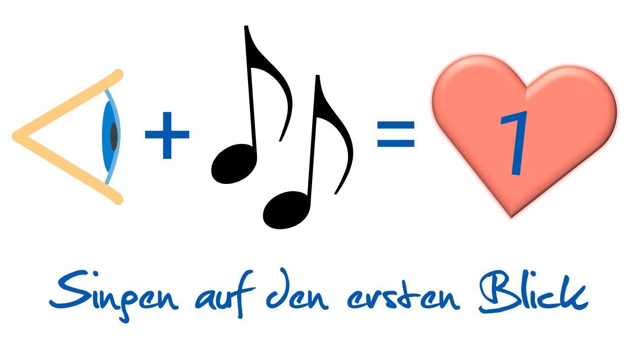 Singen auf den ersten Blick, Folge 1, ein kleines Einsingen