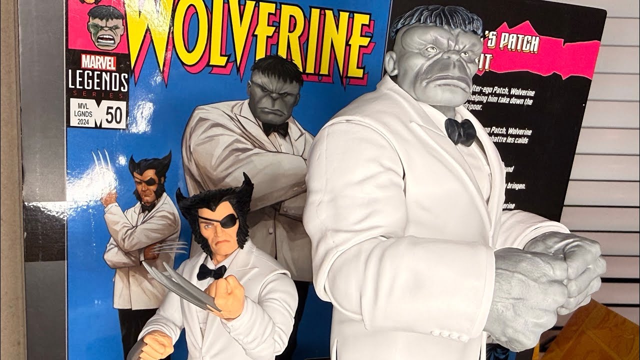 Unboxing Marvel Legends Wolverine Patch & Joe Fix It! Happy New Years from Madripoor!