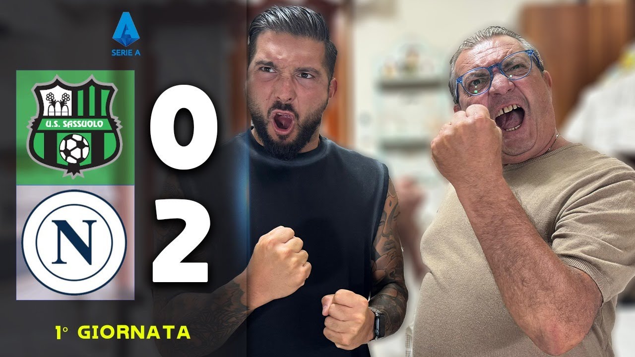 I CAMPIONI NON PERDONO IL VIZIO! SASSUOLO-NAPOLI 0-2