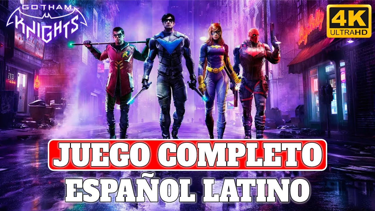 Gotham Knights | Juego Completo en Español Latino - PC Ultra Raytracing 4K 60FPS