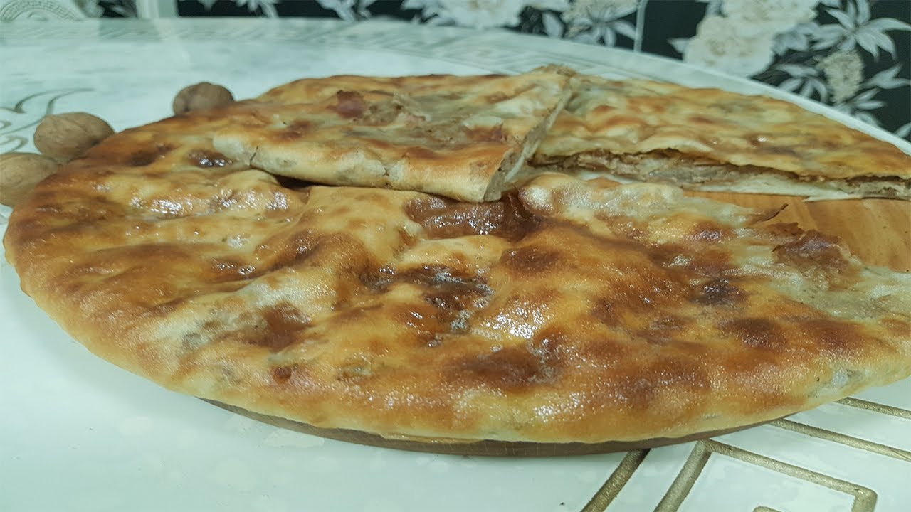 Осетинский Пирог с Капустой и Грецким Орехом ! Очень вкусный Пирог  ! Пошаговый  рецепт !