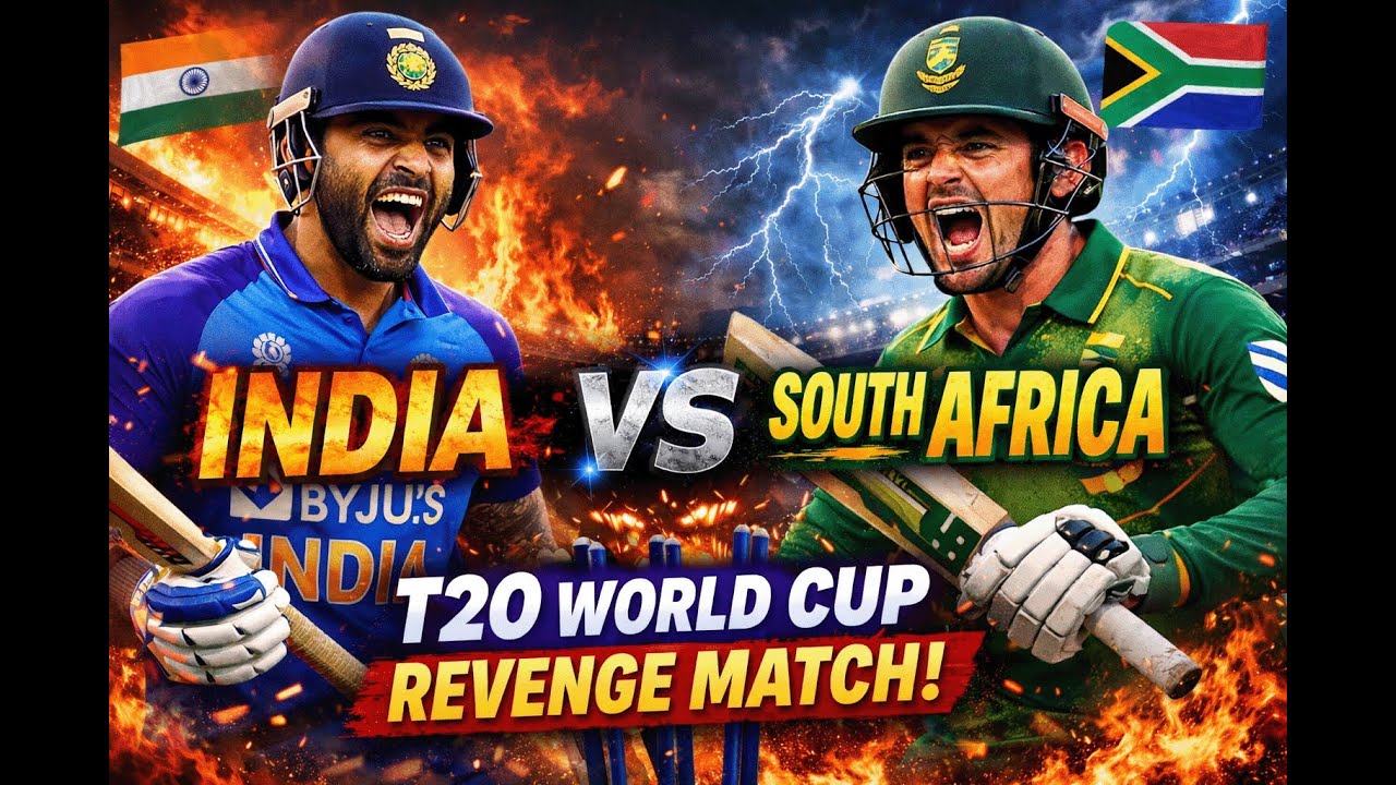 INDIA VS SOUTH AFRICA Super 8 T20 World Cup Live | Revenge Match | Cricket26 | OGCHARAN