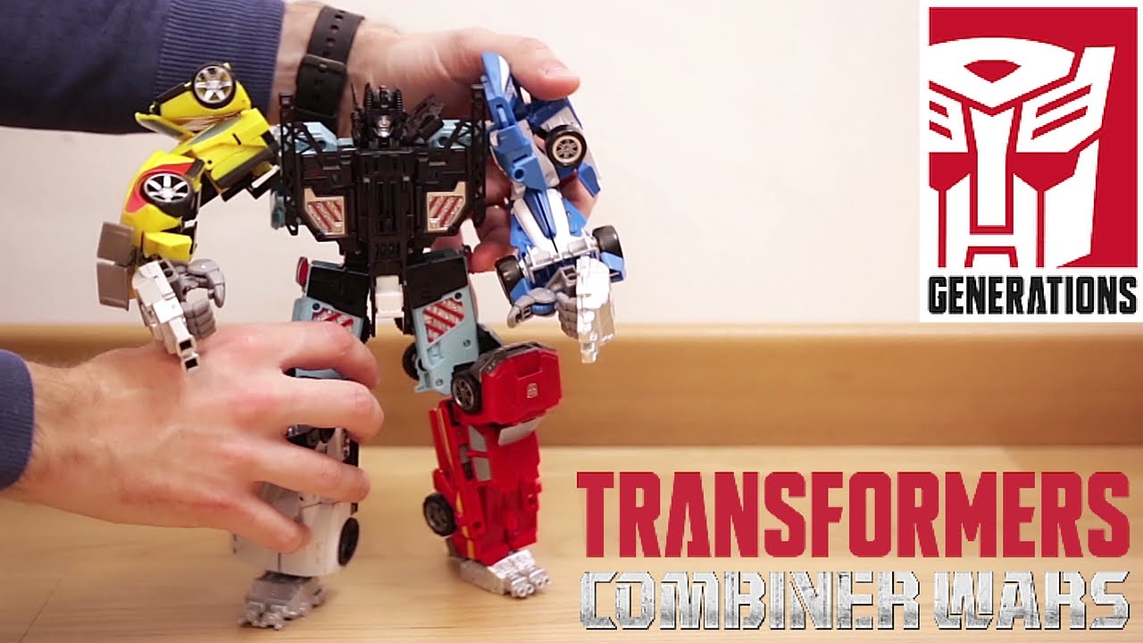 TRANSFORMERS Combiner Wars: COSTRUISCO un MEGA ROBOT!