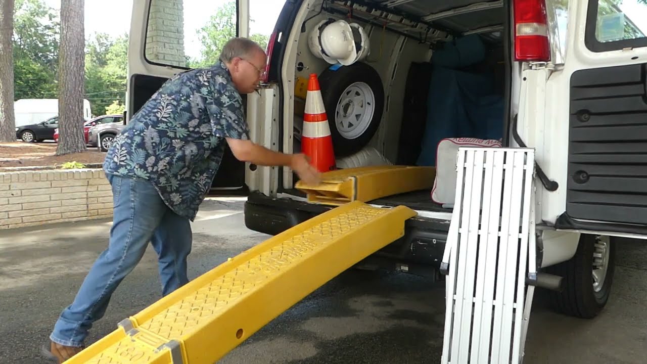 Upgrading the loading ramps to our cargo van