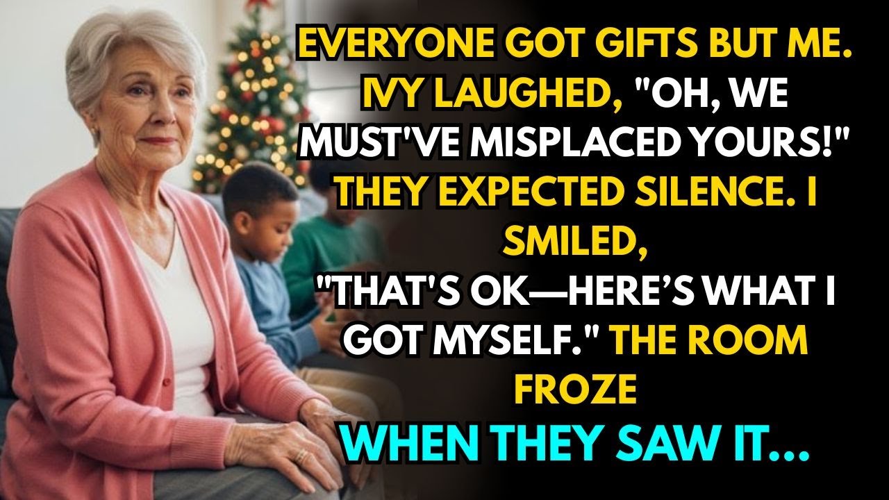 At Christmas Dinner, My Son and His Wife Gifted Everyone Except Me — Then I Revealed My Empire...