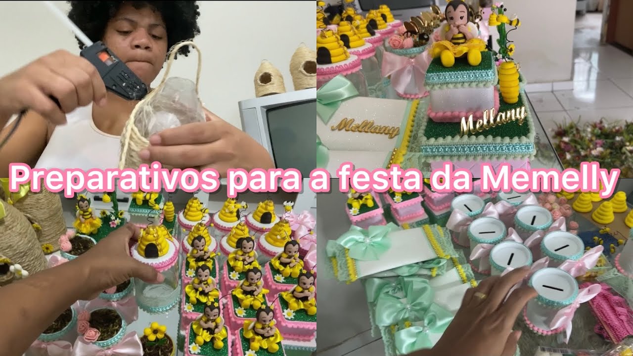 Lembrancinhas da festa da minha abelhinha