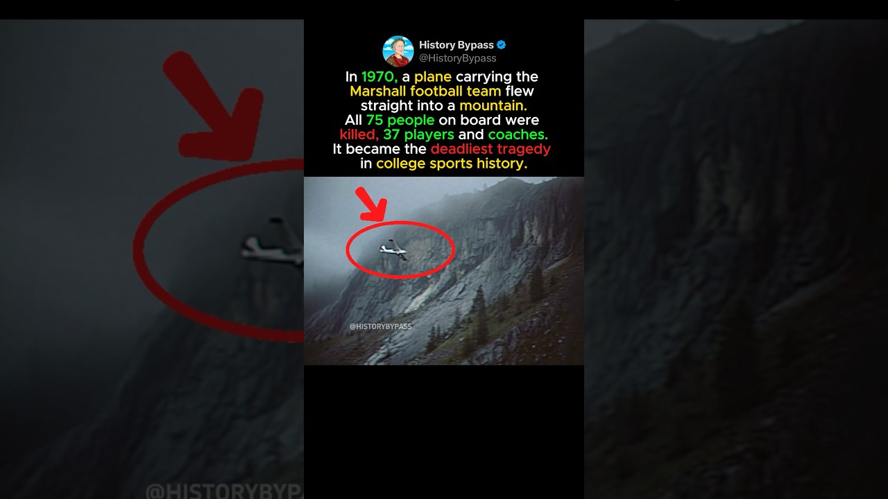 The Plane Crash That Wiped Out an Entire Football Team #shorts