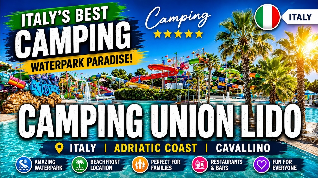 Camping Union Lido ⭐⭐⭐⭐⭐ Italy 🏖️ Adriatic Coast Family Resort 2025