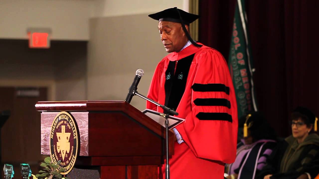 Dr. Andr&eacute; L. Churchwell, convocation speaker, Meharry Medical College convocation 2 of 5