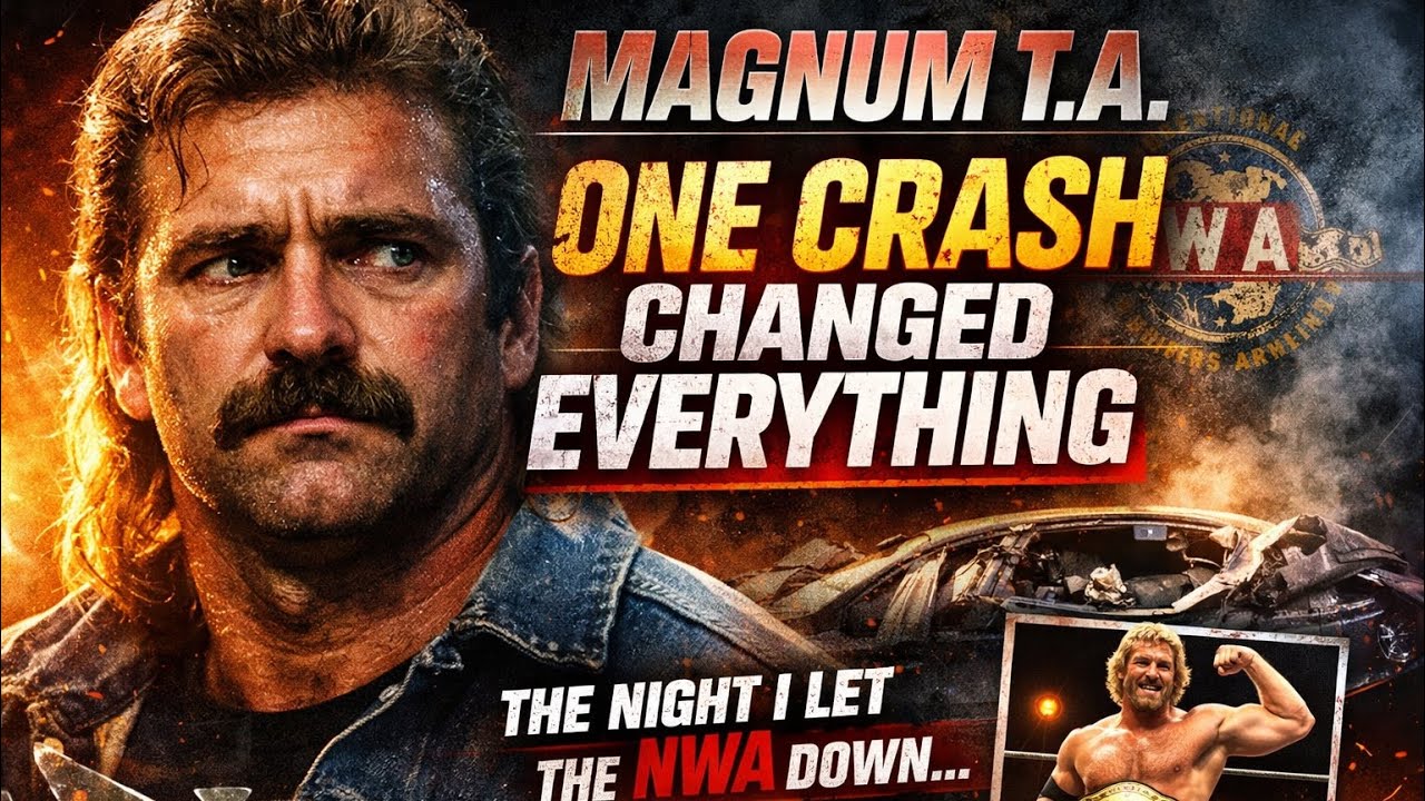 💔 “One Crash Changed Everything” — Magnum T.A. on the Night He Feared He Let the NWA Down