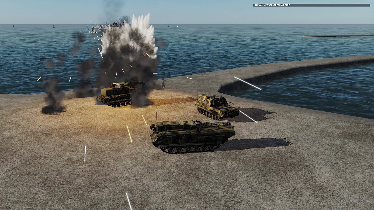 DCS Mission Editor - NAVAL or ARTILLERY BOMBARDEMENT