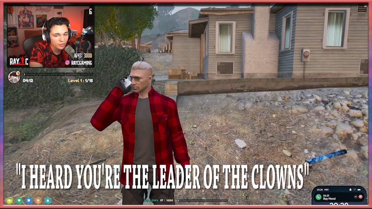 Raymond makes another call to the Clowns (Ray), then have a talk with Benji - GTA V RP NoPixel 4.0