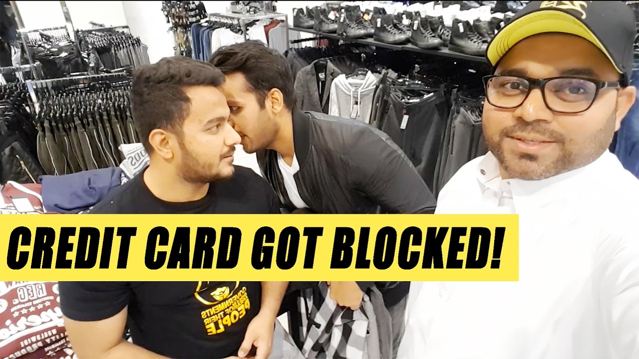 OUR CARD GOT BLOCKED!!