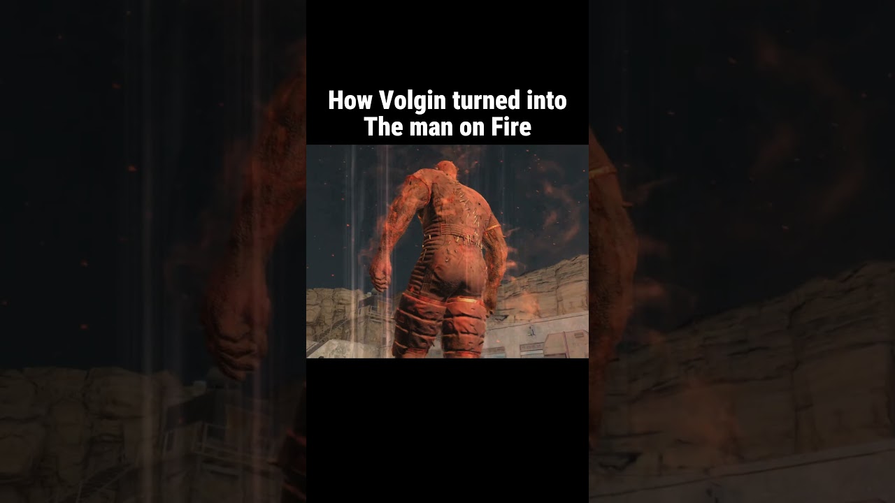 How Volgin became The Man on Fire #metalgearsoliddelta #shorts
