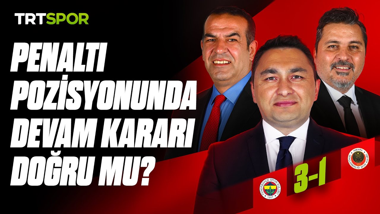 Fenerbahçe - Gençlerbirliği maçının tartışmalı pozisyonların analizi | Teknik Analiz