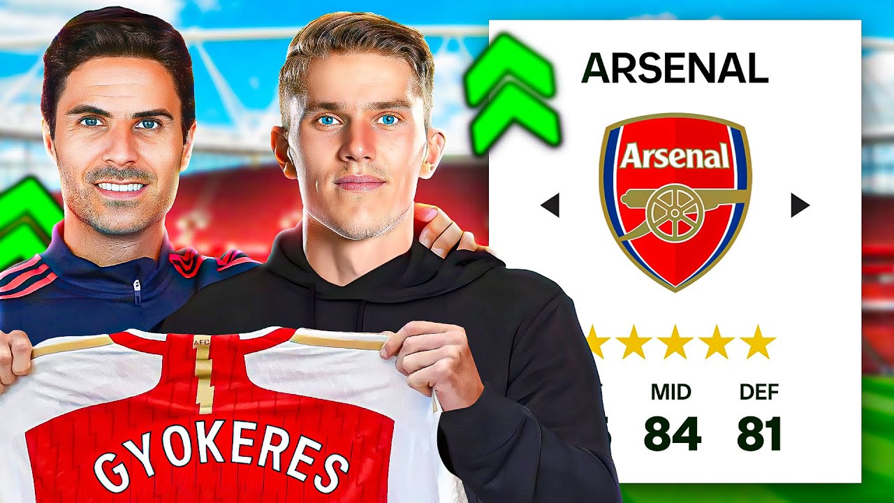 I Rebuild ARSENAL & Fixed The BIGGEST Issues! 😍