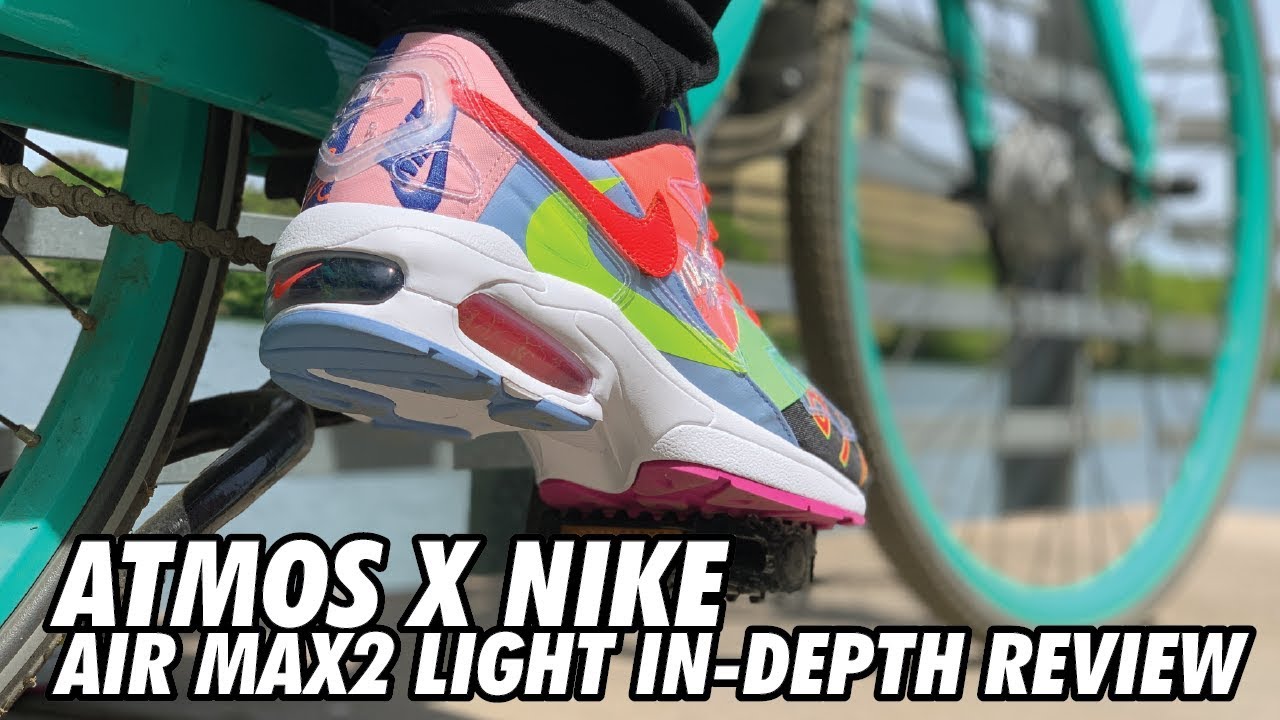 EARLY LOOK: ATMOS X NIKE AIR MAX 2 LIGHT! ON-FEET REVIEW!