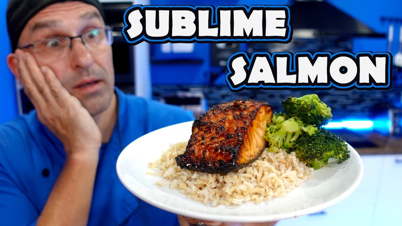 Комплексный обед в одном: лосось, брокколи и рис с комби-набором «Ниндзя»!