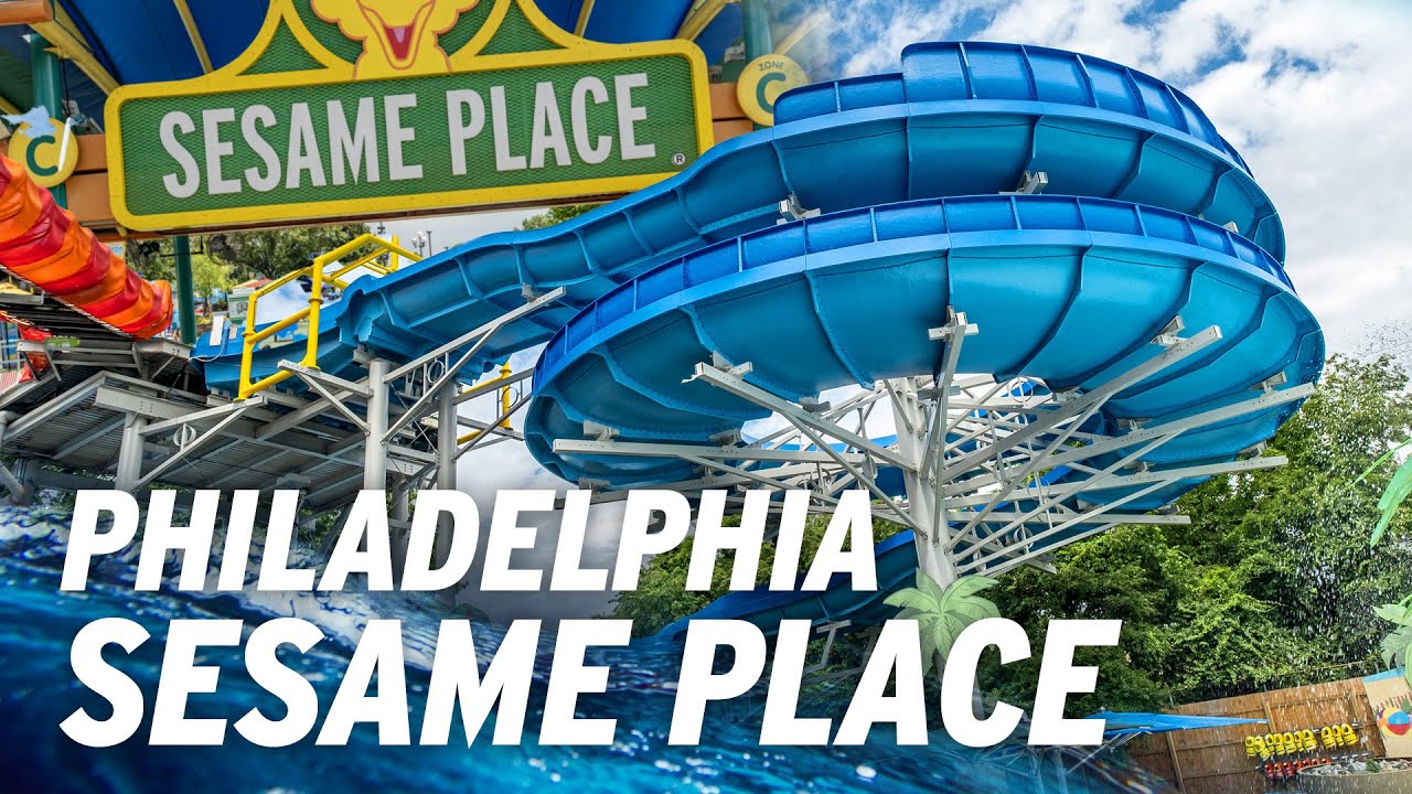 Sesame Place Philadelphia | Water Slide POV's