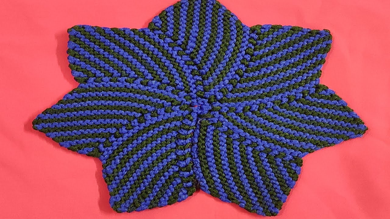 सुंदर सा पायदान बनाना सीखे/NEW DOORMAT MAKING TUTORIAL AT HOME