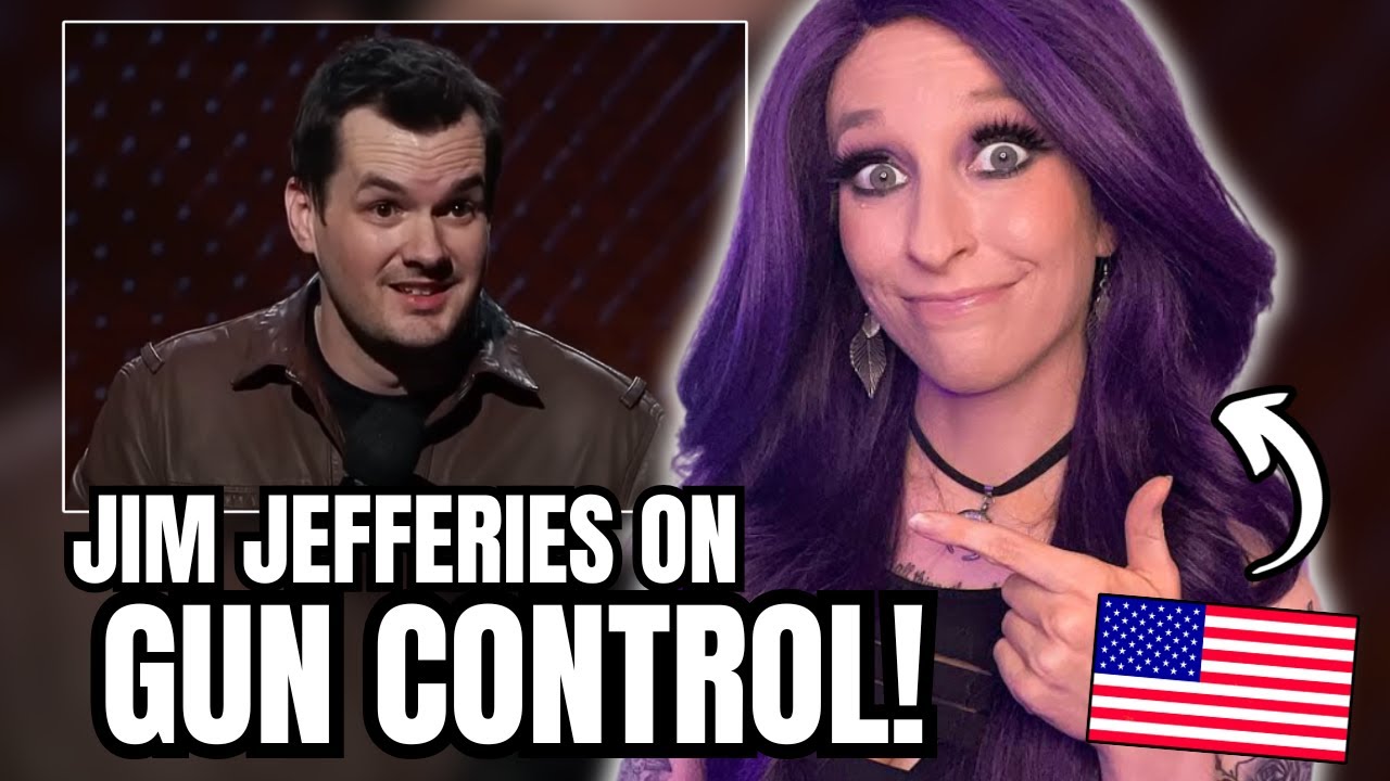 HE GETS IT! ✊🏼 - American Reacts to Jim Jefferies on Gun Control