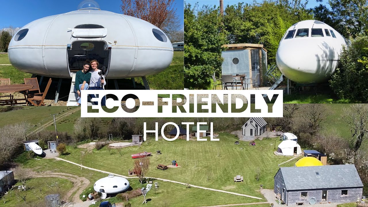 Eco Airbnb Made With Recycled Materials | Apple Camping Wales