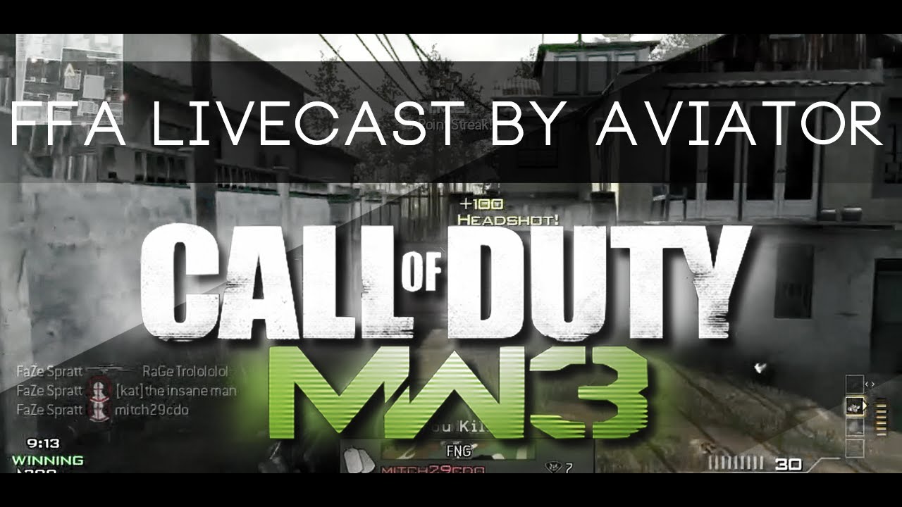 Spratt's MW3 FFA Shoutcast by Aviator.