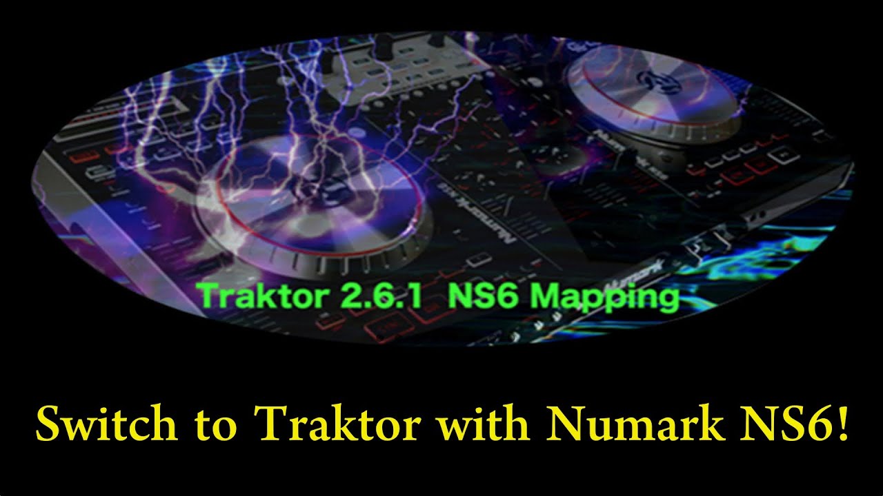 Numark NS6 mapping for Traktor 2.6.1 and up.  Full control + jog effects!